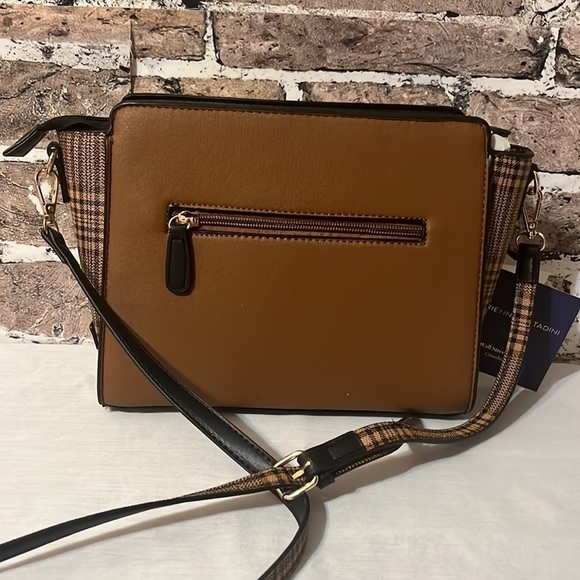 Adrienne Vittadini Wall Street Style Crossbody Handbag - Picture 2 of 11